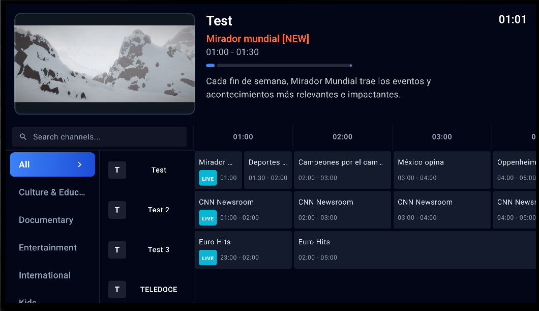StreamCore - IPTV/OTT Platform with Reseller Panel & Android TV App